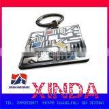 Enamel Keychain, Made of Zinc Alloy, Various Types Are Available, Suitable for Gift and Crafts