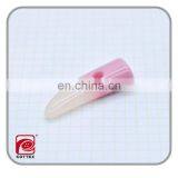 Pink Mix White One Hole Polyester Resin Horn Toggle Button,decorative Accessories thumbnail-1