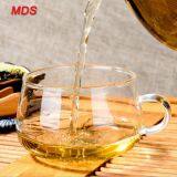Daily Supplies Small Reusable Single Wall Glass Coffee Cup With Handle thumbnail-4
