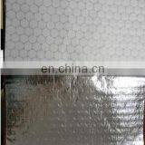 2020 Custom 7micron Aluminum Foil With 25g Paper Laminated Food Package Hamburger Foil Wrap 35x35cm thumbnail-4