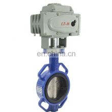 Water Stainless Steel Manual 3 Inch Electric wafer Butterfly Valve