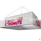 indoor folding wire hanging system hanging banner for exhibition
