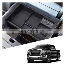 Interior Accessories Parts Silicone Armrest Rest Storage Box Center Control Console Organizer Tray For Chevrolet Suburban