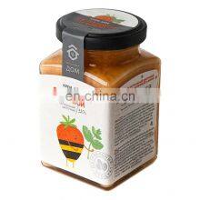 Russian Natural Creamed Honey With Strawberry and Mint