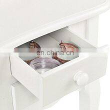 Factory Folding Mirror Vanity Set Makeup Table Dresser thumbnail-3