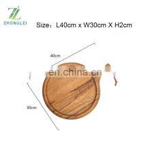 Pizza Tools Handle Pizza Shovel Wooden Pizza Peel Wood Custom Personalized Logo thumbnail-5