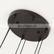 New Product Decoration Aluminum Black Gold Indoor Living Room Bedroom Modern LED Chandelier Light thumbnail-5