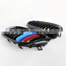 E60 ABS Material Front Grill for BMW M Color Single Slat Line Grille for BMW 5 Series E60 E61 2004-2009 thumbnail-3