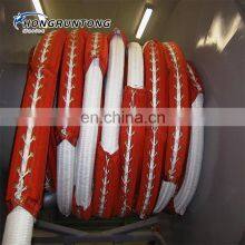Marine Mooring Grommet Type SPM Polyamide Double Braided Hawsers With PU Encapsulate Tubular Thimble thumbnail-3