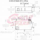 Top Grade Excellent Quality Low-profile Mouse Micro Switch thumbnail-3