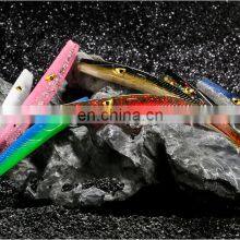 JOHNCOO 125mm 3.8g 10pcs Per Box PVC Material Lerrue Pike Bass Silicone Soft Lure Fishing Lures thumbnail-2