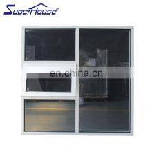 NFRC Double Glazed Aluminium Awning Window Top Fixed Windows thumbnail-1