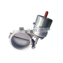 Stainless Steel 2.5 Inch Exhaust Control Valve Actuator Closed Style Vacuum Activated Exhaust Cutout 63mm thumbnail-2