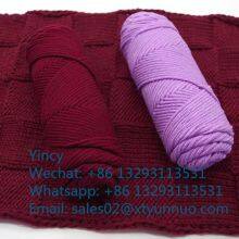 High Quality Many Colors Knitting 100% Wool Yarn for Crochet Bag Carpet Making thumbnail-2