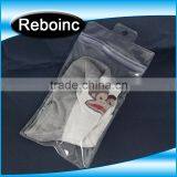Logo Printed Slider Zipper Clear Pvc Bag for Package Vinyl Transparent Pvc Bag Cosmetic Packing Quality Choice thumbnail-5