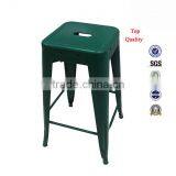 Hot Sale Foshan Factory Popular Metal Frame Bar Stool in Hotel Furniture thumbnail-1