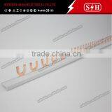 Terminal Block Connector Copper Busbar With U or Fork Type for 1 p Mcb thumbnail-2