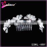 Wedding Hair Accessories Hot Selling Hair Jewelry Flower Girls Hair Combs thumbnail-3