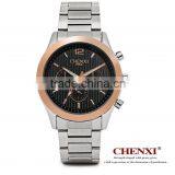 Wholesale Wrist Watch Stainless Steel Chain Black Color Wrist Watch Japan Movt Wrist Watch thumbnail-4