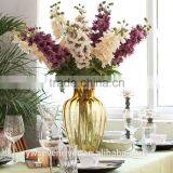 Big European Top-grade Swallow Simulation Flowers Artificial Flowers Sitting Room be Born Long Rod Delphinium Household Table fl thumbnail-2