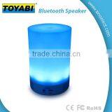 Wireless Bluetooth Stereo Speaker Subwoofer Home Decoration Lamp LED Multifunctional Colorful Small Night Light Support AUX USB thumbnail-2