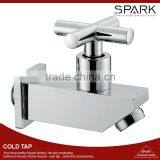 New Square Bathroom Basin Bibcock Bib Tap Sinlgle Cold Water Tap Faucet