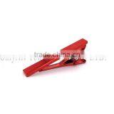 Red Tie Bars Fashion Men's Jewelry Custom Enamel Tie Clips thumbnail-1