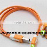 Factory Supplying 3 in 1 Micro USB Cable With Top Quality Flat Noodle 3 in 1 Usb Cable thumbnail-5