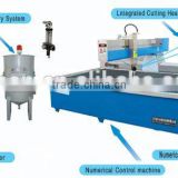 1.3m*1.3m plastic cnc waterjet cutting mahcine rubber cutting machine