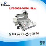 900X600mm 1.5kw 6090 Wood Cnc Router Machine for Aluminum With Full Assembled Well