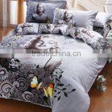 2016 Fashion Reactive Printed Flower 100% Natural Cotton 3d Bed Cover Set thumbnail-2