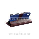 for Sony Xperia Z4 Leather Smart Cover Case , for Sony Xperia Z4 Case