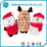 new style soft polyester christmas decorations hanging santa/snowman/reindeer