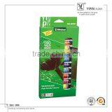 Hot Sell Delicate Multicolor 12 Color Art Acrylic Colour Paint