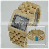 2015 new model wood watch hombres reloj logo tipos relojes de lujo