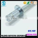 HIGH QUALITY HOT SELLING FACTORY ANTI VIBRATION HEM-LOK RIVETS FOR AUTOMOTIVE thumbnail-6