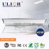 CE RoHS FCC Shenzhen Commercial and Household LED Panel Lighting ULIOR DLC 1200x300 40w Led Panel 4x1 Led Ceiling Panel Lamps thumbnail-2