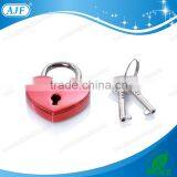 2016 AJF New Style and Very Popular Mini Zinc Alloy Red Heart Love Lock thumbnail-3