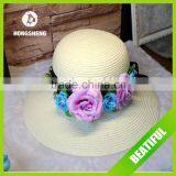 2016 New Style Girl/women Flower Crown/flower Wreath Artificial Flower for Hat Decorations