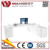 Solid Surface Marble I-Type Office Table Customized Manager Desk