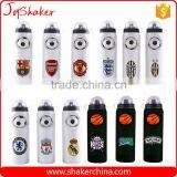 Logo Printed Black Sport Water Bottle With Custom Design PU Ball thumbnail-1