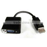Black Color Vga Cable,av to Vga Adapter