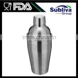 Professional FDA 250ml Deluxe Stainless Steel 304 Cocktail Shaker
