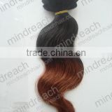wholesale hair distributors brand name expensive body wave colored two tone ombre bundles hair weaves