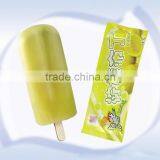 China Factory Supply Back Seal Custom Popsicle Freezer Plastic Packaging Bag With Custom Design Printing