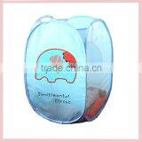 Easy Move Collapsible Laundry Basket With Handle thumbnail-2