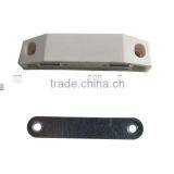 75mm White Magnetic Catches for Cabinet / Furniture Door thumbnail-1