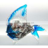 Multi Color Blown Murano Glass Fish Gifts & Crafts thumbnail-1