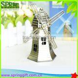 Metal Crafts Holland Windmill Netherlands Souvenir House Decoration Beautiful Ornaments Supplier's Choice