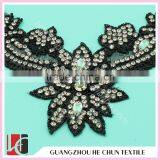 HC-0155-1 New Collrction Crystal Embellishments Rhinestone Applique For Bridal Trimming thumbnail-3